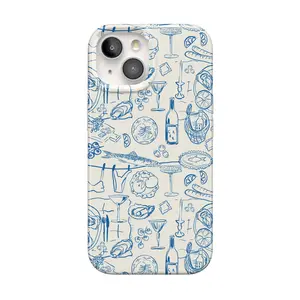 Casely iPhone 15 Case | Dolce Vita | Amalfi Aperitivo | Compatible with MagSafe | Classic Ultra Thin Design