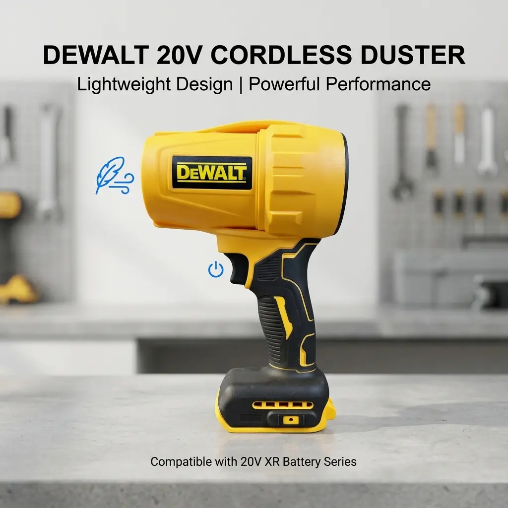DEWALT Cordless Jobsite Blower Landscape Kit - Rubberized Grip, Variable Speed Trigger, Batteries, Brushless Impact, Compact Angle Ratchet - Cordless Power Tool for Outdoors Landscape Maintenance, Garage/Deck Dust Cleanup - Retail Packaging