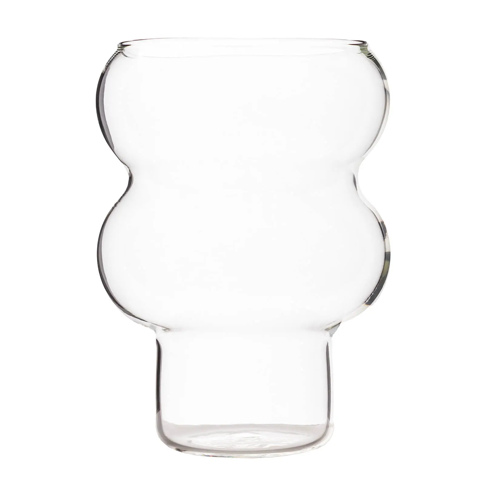 BarConic® 23oz Double Orbit Cocktail Glass - Classic, Modern, Stylish and Sleek Orbital Shape Drinkware with Exceptional Clarity for Home Bars, Stylish And Sleek Design