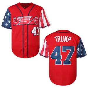 America 250 USA 250th men's Baseball Jersey  #47 Competition training special sports suit, V-Neck Short Sleeve Breathable Polyester, comfortable quick-drying, for Sports & Casual Wear July4th gift