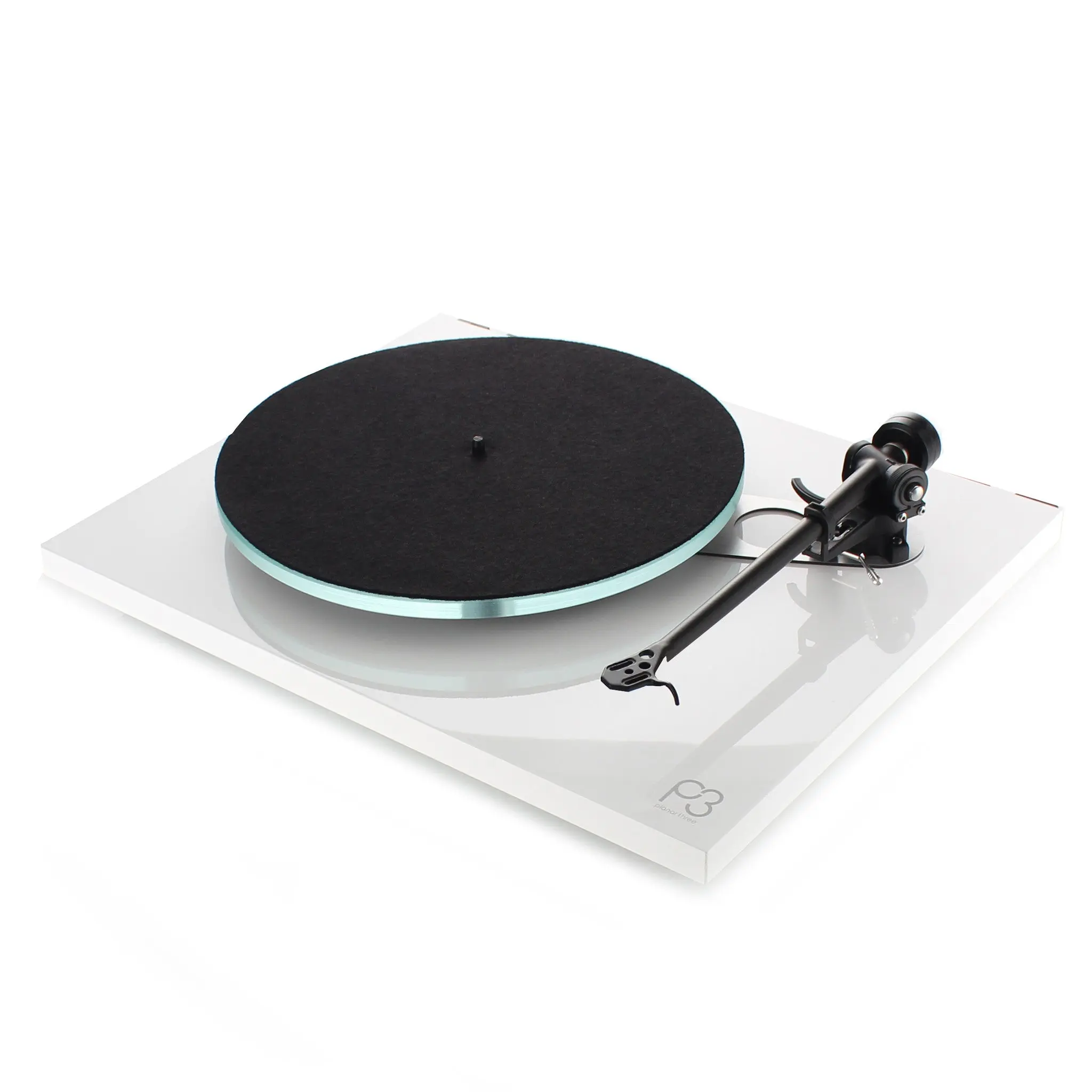 Rega: Planar 3 Turntable - White / No Cart (Open Box Special)