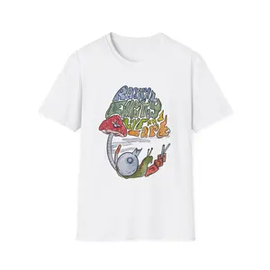 Harm reduction snail shirt.