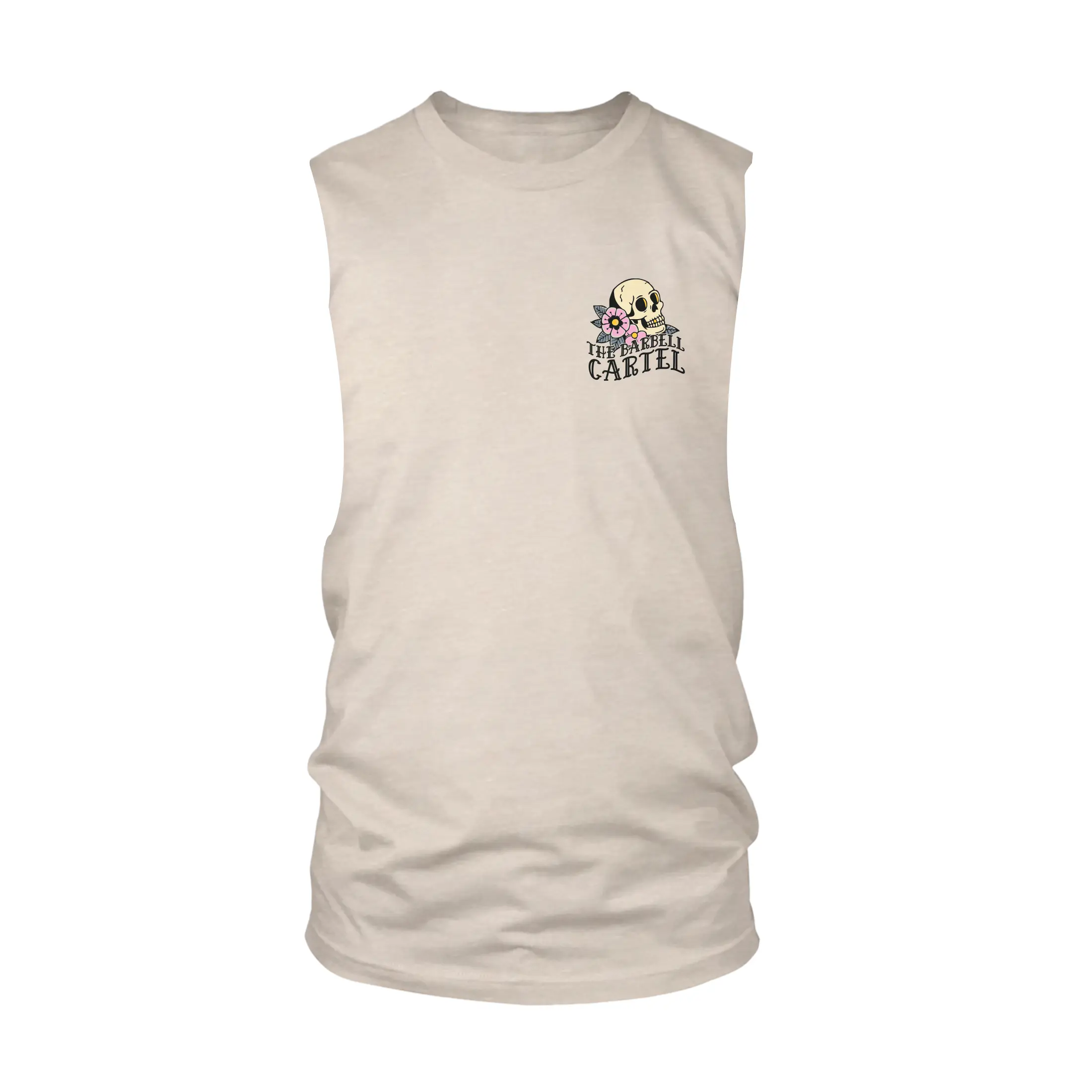 Dead Set Paradise Cut-Off Tank - Sand