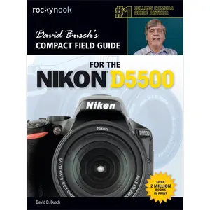 USED-David Busch's Compact Field Guide for the Nikon D5500 by Busch, David D. (Paperback)