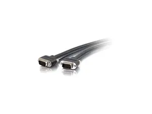 C2G 50218 VGA Cable - Select VGA Video Cable M/M, In-Wall CMG-Rated, Black (50 Feet, 15.24 Meters)