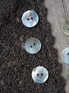 Natural Agoya Shell Button 12mm & 20mm