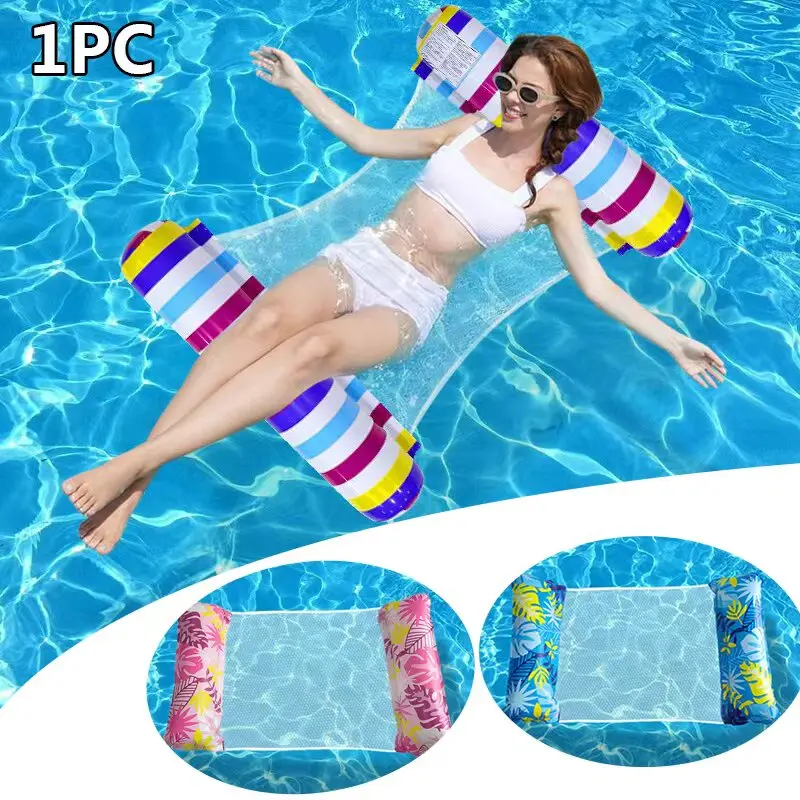 2026 latest inflatable swimming pool float, Inflatable Pool Floaters, Pool Floaties, Pool Inflatables, four in one water hammock, Hammock Pool Floats, swimming pool float - adult size, suitable for swimming pools, parties, summer, and lake entertainment