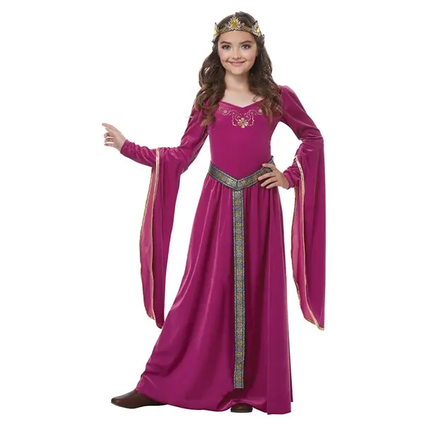Medieval Princess Girls Costume