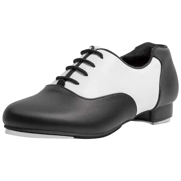 Linodes PU Leather Lace Up Tap Shoe Dance Shoes for Women and Men's Dance Shoes Colorful