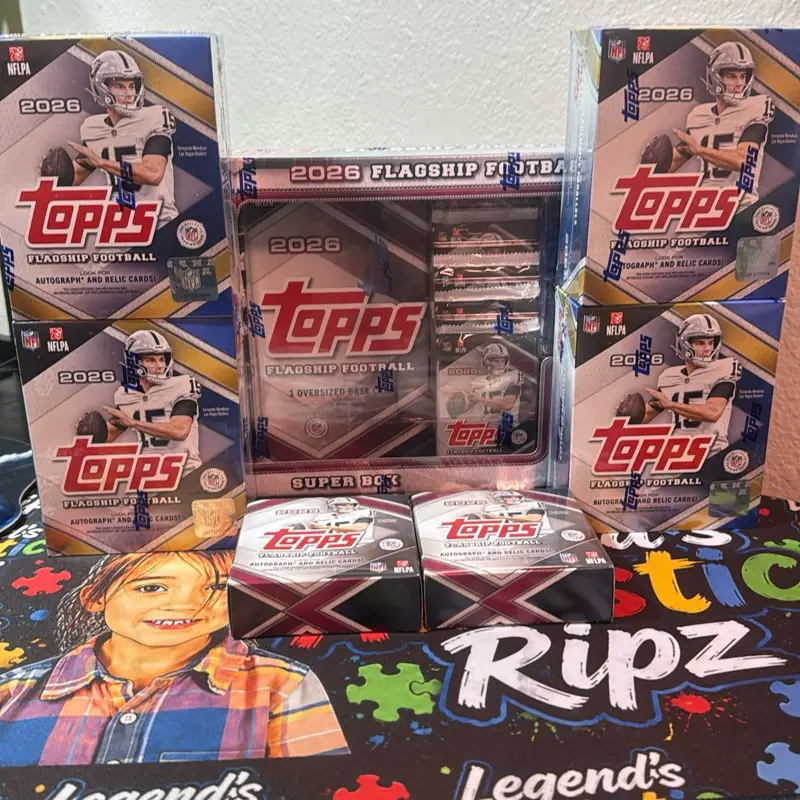 Break # 9- 1 Flagship super box, 4 Flagship Megas & 2 Flagship Hangers