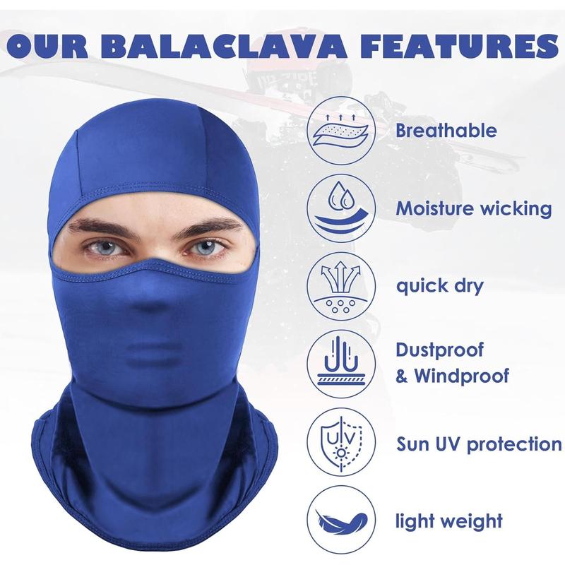 Balaclava  Mask, Ski Mask for Men Women Football, Lightweight Sheisty, Ninja Shiesty Sun Hood UV Protector Cycling
