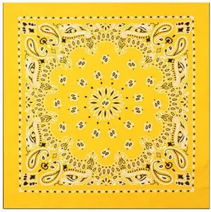 Yellow - Trainmen Bandana 22 in. x 22 in.