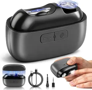 Electric Nail Clipper, Electric Nail Trimmer with Light and Nail Scraps Storage, Electric Toenail Clippers with Polishing, Rechargeable Electric Automatic Nail Clipper for Seniors, Women, Men