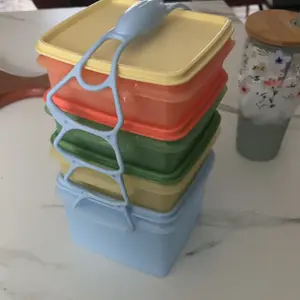 Tupperware® 9-piece Carry-All Sheer Stackable Container Set
