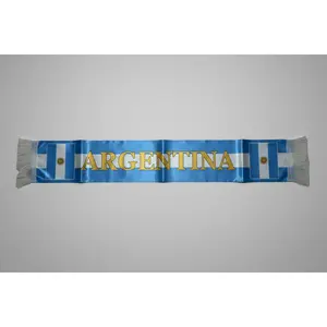 Argentina Satin Fan Scarf 🇦🇷⚽✨
