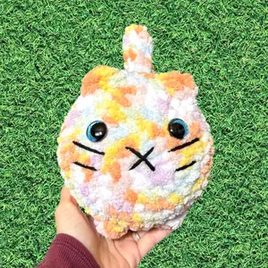 Handmade Crochet Jumbo Lucky Charms - Loaf Cat