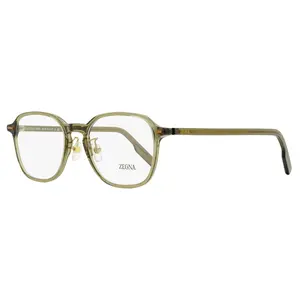 Zegna Modern Square Eyeglasses EZ5255-H 051 Mastic 52mm