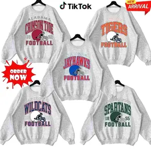 (SALE OFF 56%) Vintage College Football Team Sweatshirt, Custom University Mascot Pullover, Game Day Sports Crewneck, Retro Football Fan Gift Shirt XB