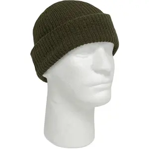 Olive Drab - Wintuck Watch Cap Genuine GI Govt Issue Piltrol Acrylic Winter Beanie
