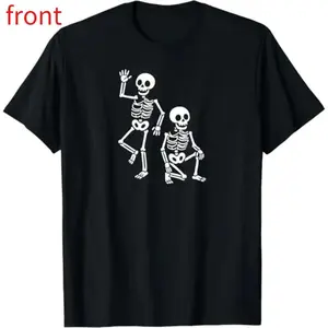 Subtle Skeletons FDT Shirt, Halloween fdt T-shirt, Spooky Season Tee, Unisex Graphic Cotton Tops