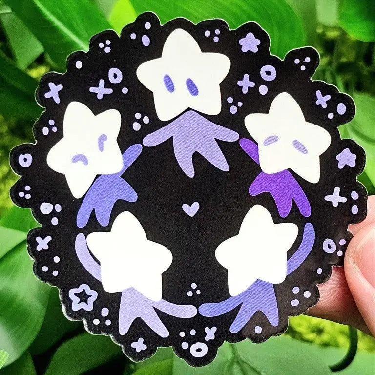 Star Babies Circle Sticker Star Babies Circle Sticker
