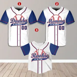 Rookie of The Birthday Jersey Shirt, Custom Pinstripe Name And Number Baseball Jersey, Personalized Jersey For Baby, Vintage Baseball Jersey