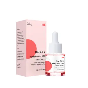 PANSLY Azelaic Acid 10% Facial Serum  with Niacinamide - Fast Rosacea Skin Care Product + Reduce Cystic Acne Scar + Redness Relief Face + Pimple Pigmentation Blackhead