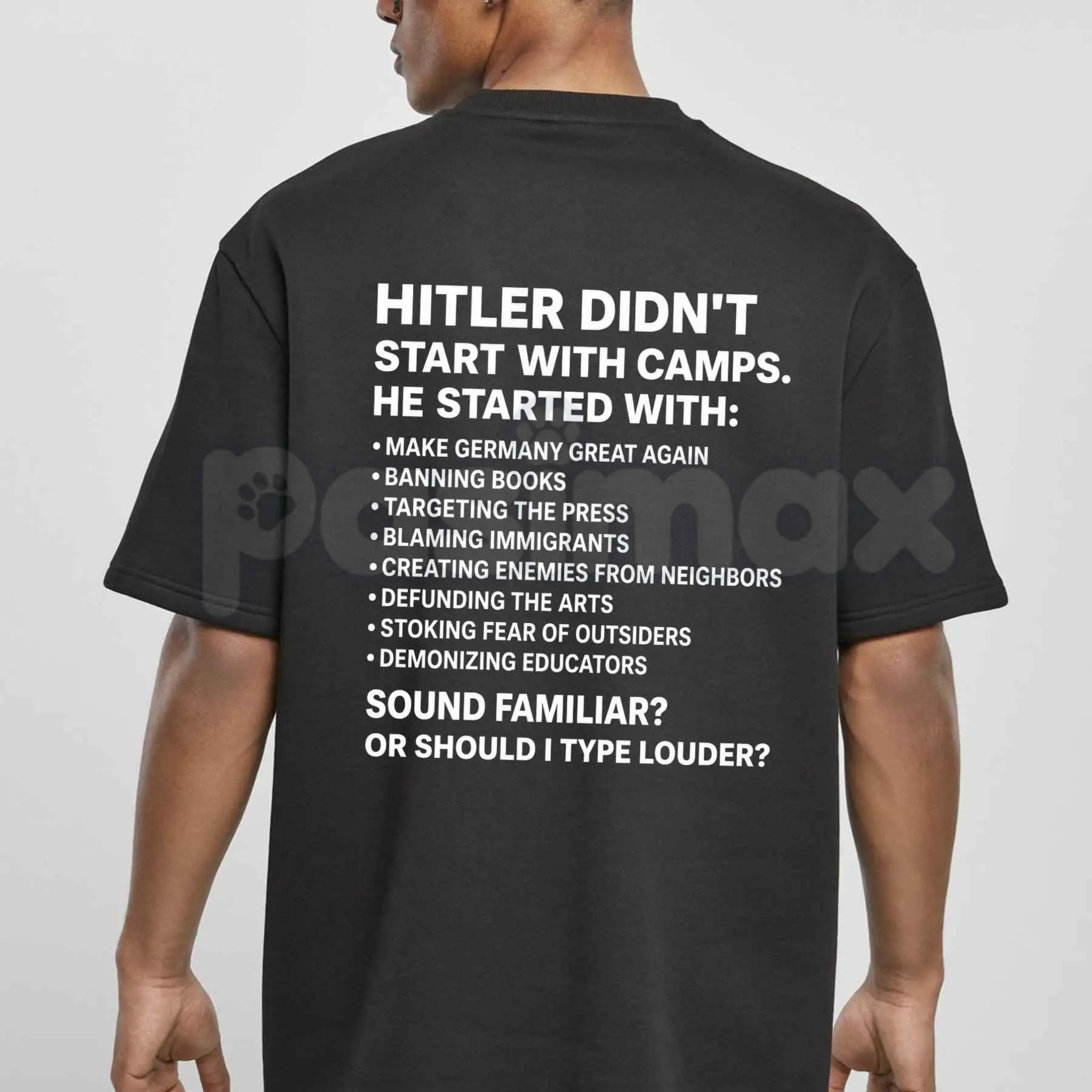 Power and Propaganda Statement Shirt – Funny Political Satire Graphic Tee, Sarcastic Media Control Unisex Cotton Streetwear Shirt