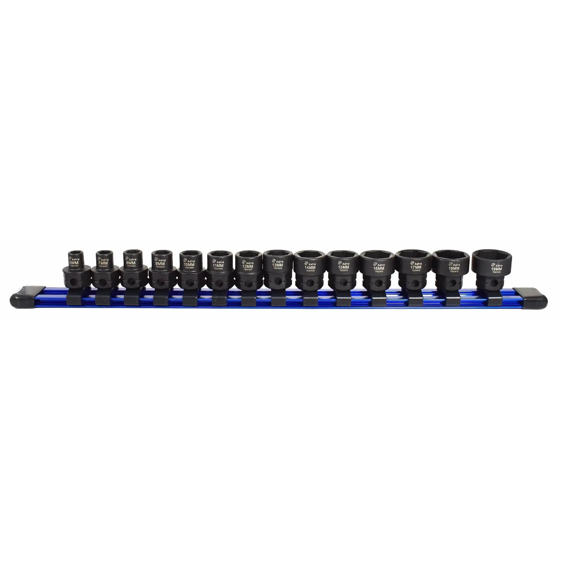 Astro Tools 78314 14pc 3/8in Nano Impact Socket Set 6- 19mm No Skip