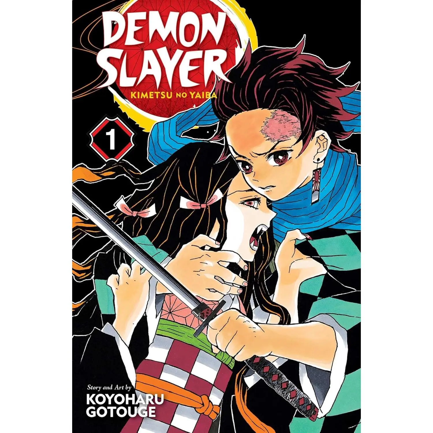 Demon Slayer: Kimetsu no Yaiba Vol. 1 Manga - Comics Book for Lifestyle & Hobbies