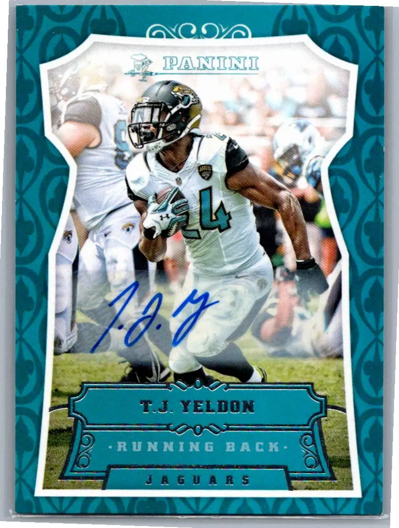 2016 Panini #184 T.J. Yeldon Autographs