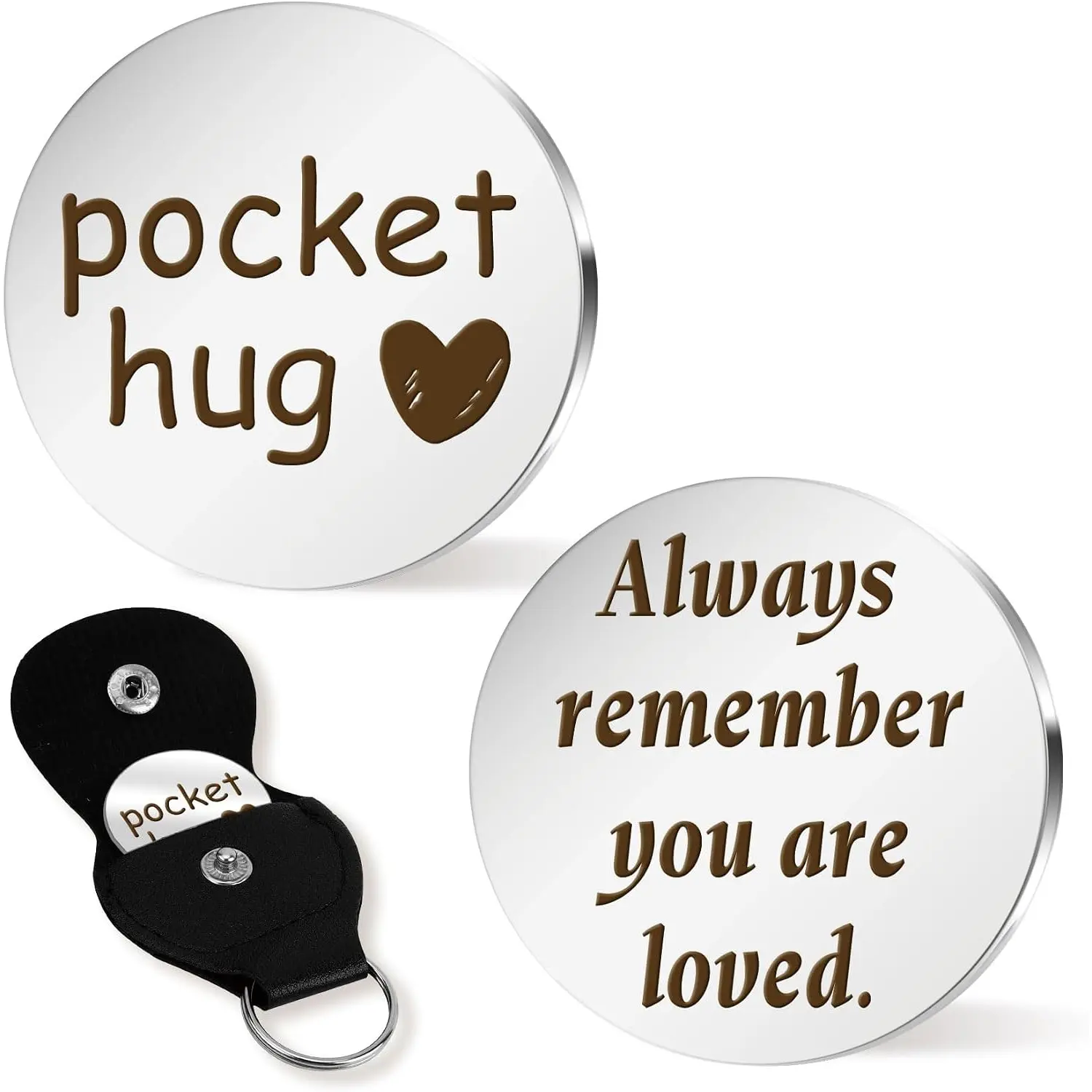 Graduation Gift for Her Long Distance Relationship Gifts Pocket Hug Inspirational Gift Boyfriend Husband Wife Birthday Gift Ideas for Dad Mom Sister Daughter Son Friend Presents Easter Basket Stuffers