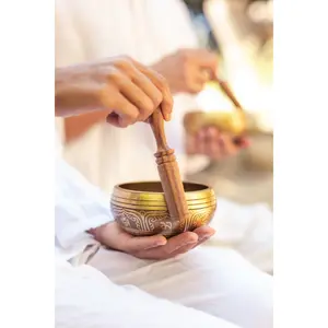 Tibetan Singing Bowl with OM sign