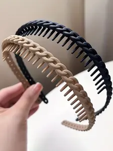 Non-Slip Toothed Hair Ties for Women & Girls, Perfect for Washing Faces & Styling, Durable Elastic Bands for Daily Use