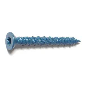 Torquemaster 51222 0.19 x 1.75 in. Star Flat Head Masonry Screw - 100 Pack