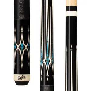 Black Turquoise Dufferin Cue Stick, Custom Joint