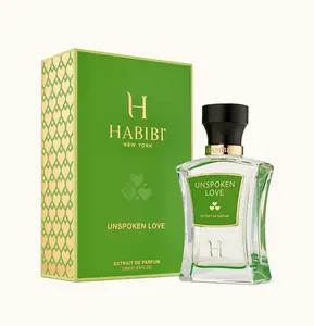 HABIBI NEW YORK Unspoken Love Extrait de Parfum 75ml Floral Musk & Sandalwood Fragrance for Emotionally In-Tune Individuals