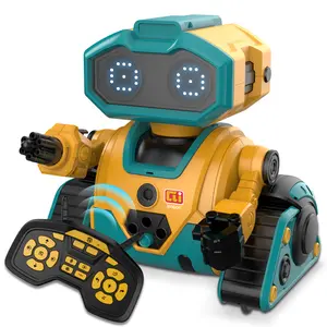 Intelligent robot toys, rechargeable remote-controlled robots, featuring recording function, dancing movements, music and gesture sensing capabilities, suitable as birthday gifts