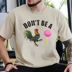 Don't Be A Rooster Lollipop Shirt, Funny Chicken Hoodie, Dad Mom Jokes Tee