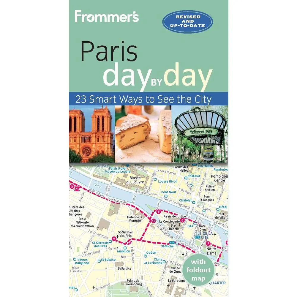 USED-Frommer's Paris day by day by Anna E. Brooke (Paperback)