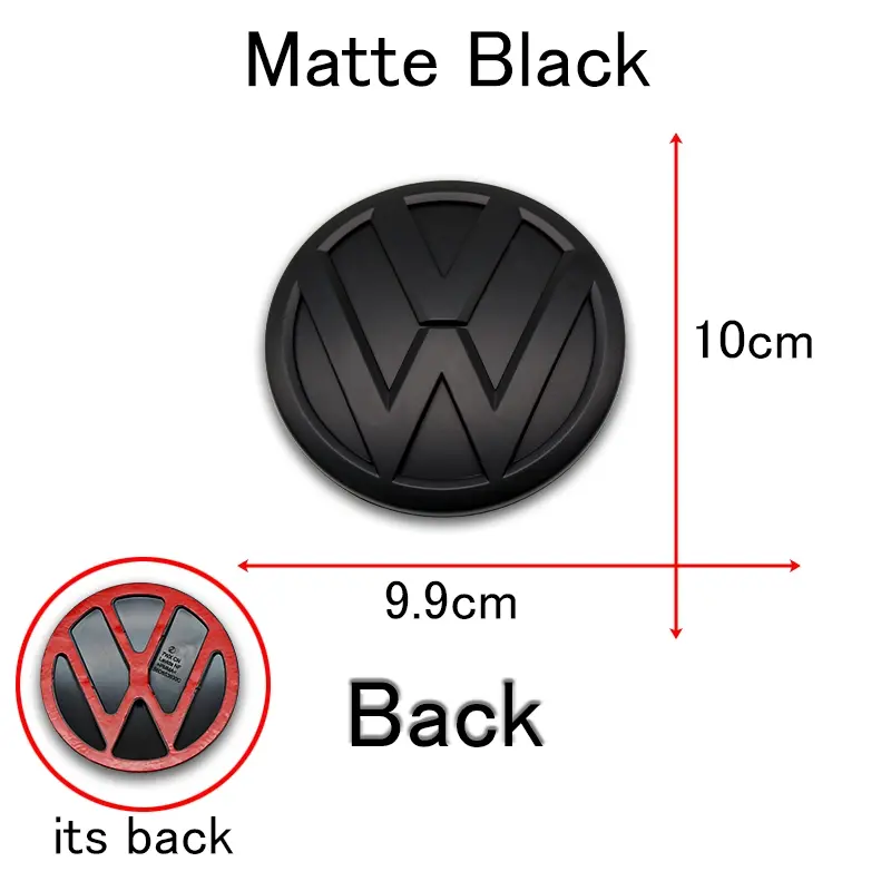 Matte Black-Back