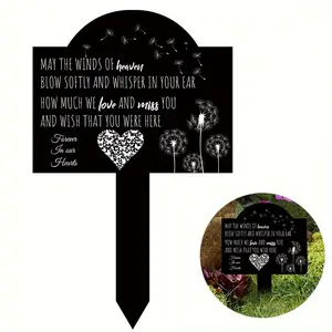 Grave Markers For Cemetery Memorial Stakes For Outdoors Yard Cemetery Decorations For Grave Memorial Plaques For Loved Ones Garden Decor Relatives Deep In Our Sign Wish Miss