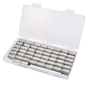 1/4"-20 Concrete Anchors with Setting Tool - 100 count Threaded Shutter Anchors for Hurricane Panels, Masonry & Brick Wall Installation, Rustproof Expansion Hardware