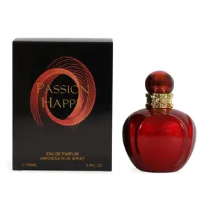 Passion Happy Spray Perfume for Women 100ml / 3.4fl.oz. Eau de Parfum with Vanilla Fragrance, Suitable for Adults, Convenient Size for Daily Wear