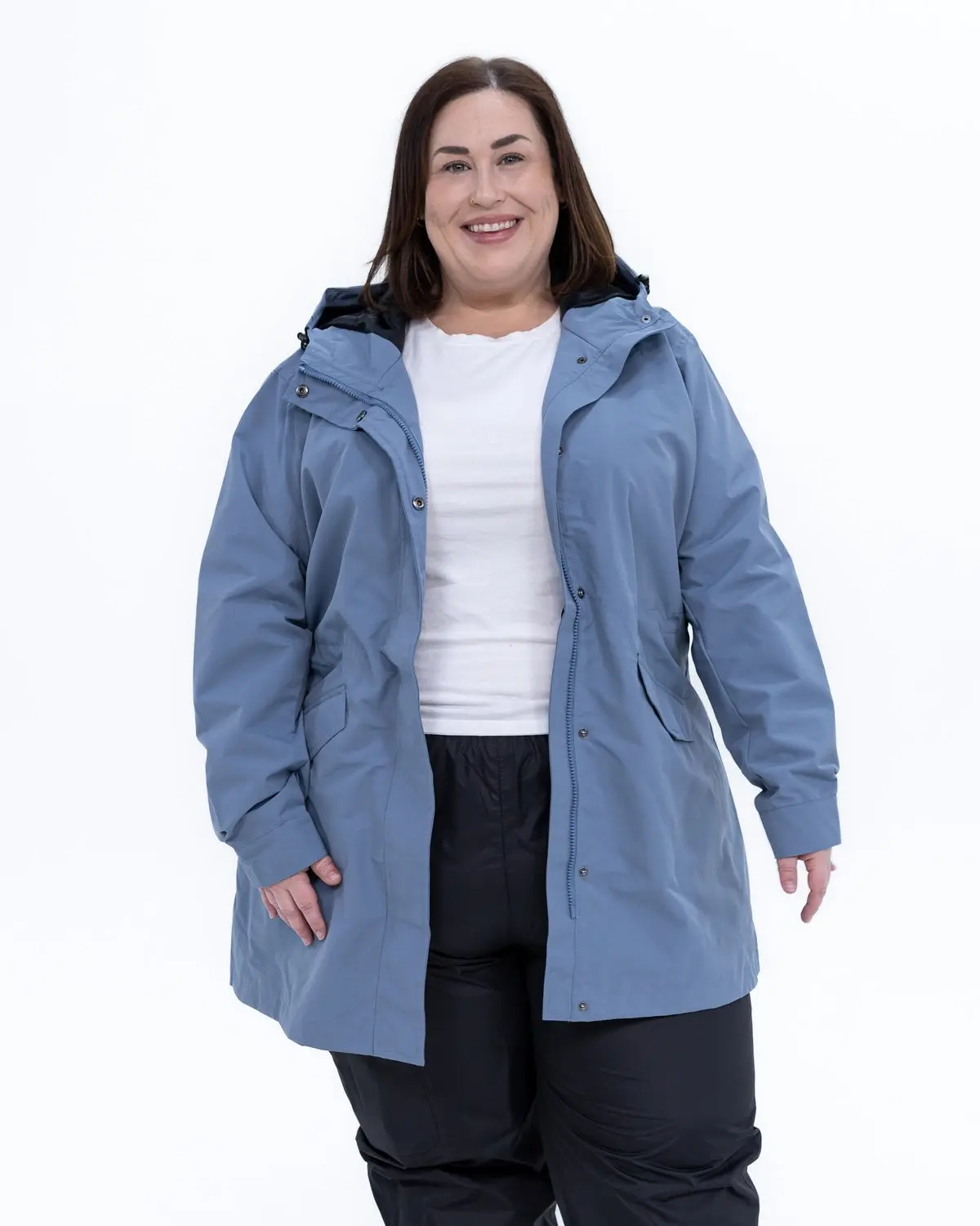 Women's Plus Size Rain Jacket & Trench Coat - The Berwick - Spring & Fall 1X-6X