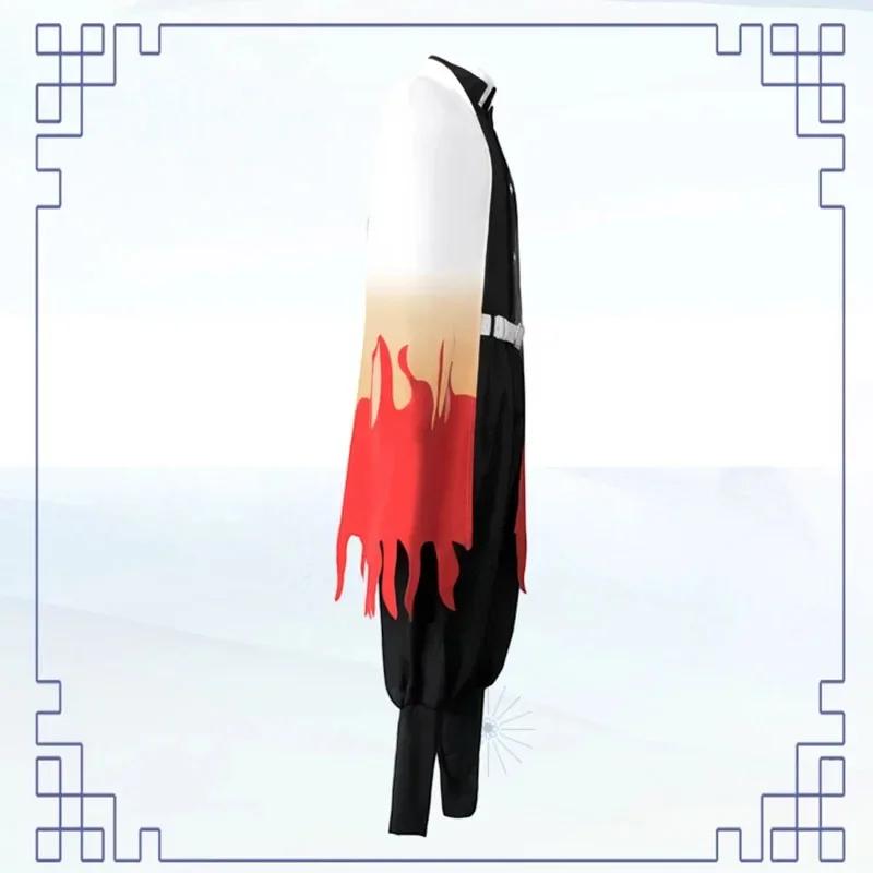 2026 Halloween Anime Rengoku Kyoujurou Cosplay Custume Kimono Wig Uniforms Adult Kids Party Halloween Gift Dress Gifts