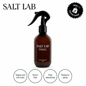 Salt Lab Magnesium Oil Spray 200ml | Topical Magnesium for Relaxation & Daily Wellness | Fast-Absorbing, Fragrance-Free, Non-Sticky Formula Lightweight Body Care