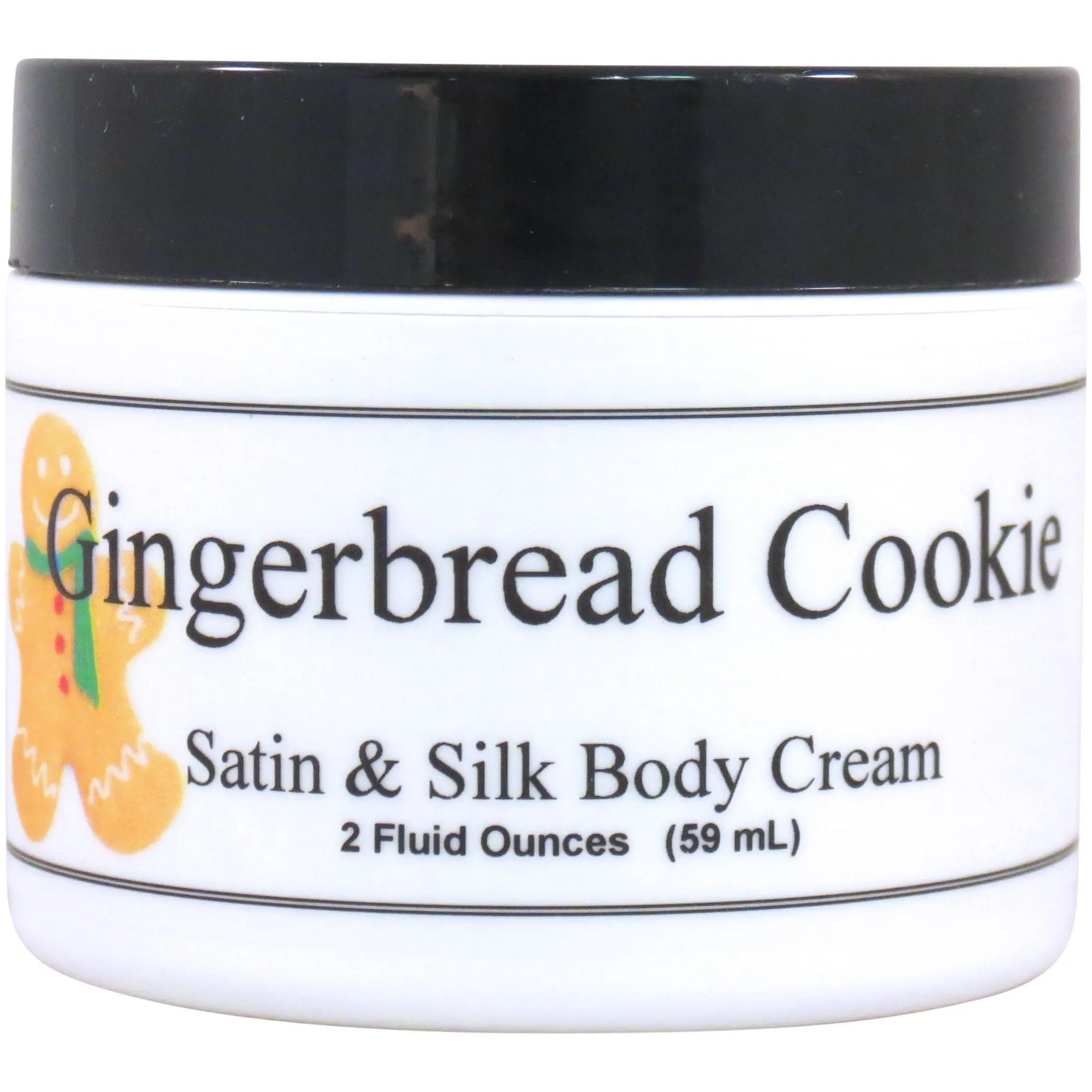Gingerbread Cookie Satin and Silk Cream,  Body Cream, Body Lotion