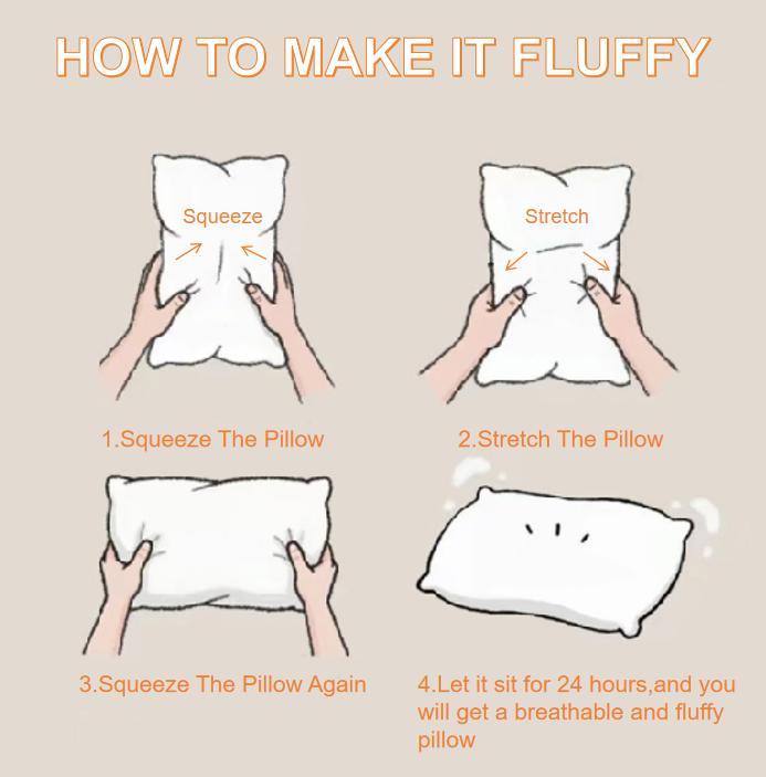UFIST 2-Pack Cervical Massage Bedding Pillow
