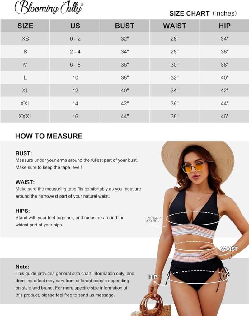 Women High Waisted Bikini Sets Swimsuits Color Block Two Piece Drawstring Bathing Suit,Swimwear Stylish Bathing Suit Beachwear